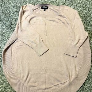 Express circle hem sweater